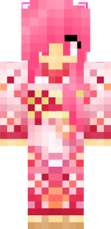 Kimono pink skin texture