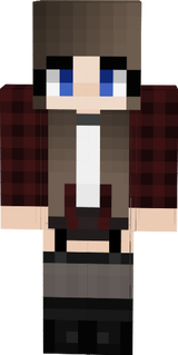 Hunter girl Redblue
