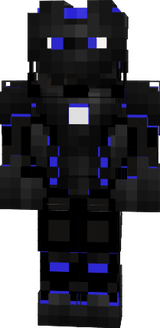 robot blue