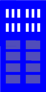 Iron TARDIS Door
