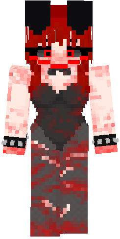 Preview of texture: Saiko Chan (Saiko no Sutoka) [Yangire Mode] yandere, psycho serial killer, bloody, bunny girl suit, horror, creepy, scary, sweet, cute, pretty, Anime