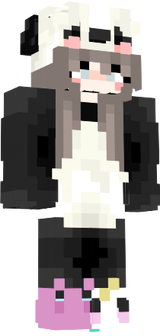 Pijama de panda com pantufa