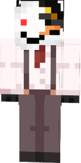 fundy in quacity cloth thing with broken dream mask