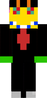 skin con traje