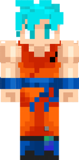 goku super sayan god blu