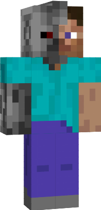 Preview of texture: Steve Cyborg v1.0