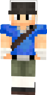 Scout Tf2 Skin (Blue Team)
