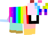 raimbow cat