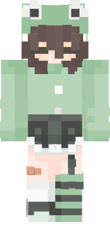Frog girl