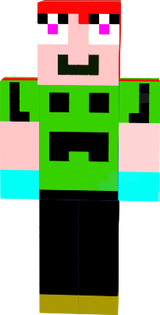 Creeperistic Awesome Green Creeping Gir