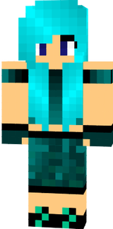 new/updated neon blue skin