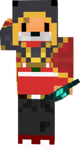 minecraft kerst skin