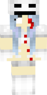 Vampire skieleton girl