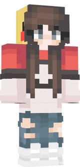 Menina Kawaii com roupinha de Pikachu (muito fofo UwU)