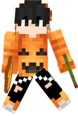 Tozin boy skin of halloween