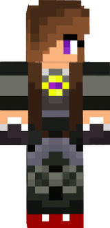 SkyDoesMinecraft girl By:TheDragonSniper