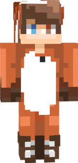 cute boy fox skin