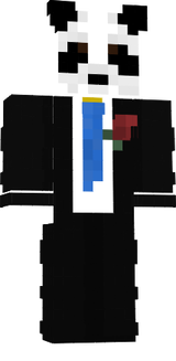 Pandagamer en traje