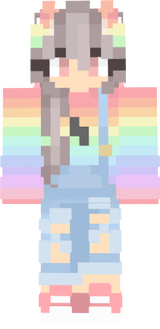 Rainbow girl
