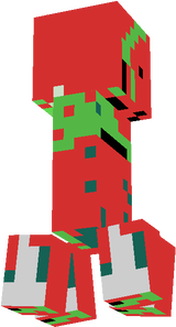 red czerwony crepeer  z squid game