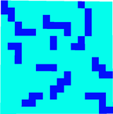 cyan wool