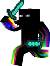 colourful enderman