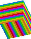 rainbow wool