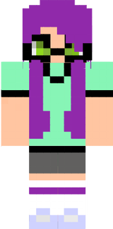 Hanna's mineraft skin squid kid