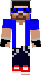 cool herobrine witch sunglasses