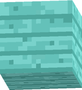 Teal wood planks