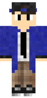 skin terno azul