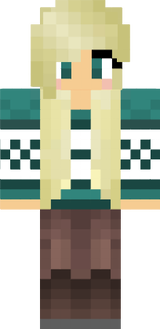 Minty winter skin