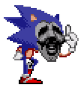 Majin Sonic Sprite Pixel Art