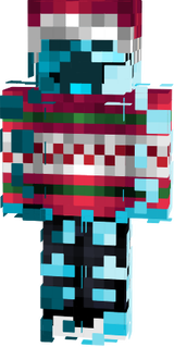Creeper Blue Navidad