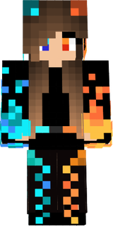 fire and ice creeper girl