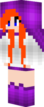 my new minecraft girl: journey