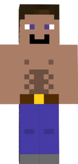 Poorly made buff guy