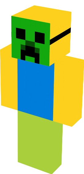 Preview of texture: Noob w/ Creeper Mask