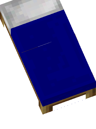 Preview of texture: Blue bed