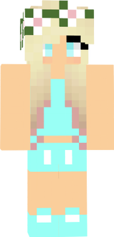 blue summer girl