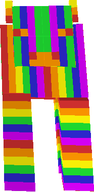 Preview of texture: Rainbow Cow/Mooshroom