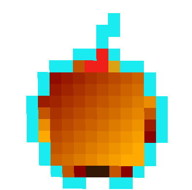 Preview of texture: la manzana de FUEGO, facha