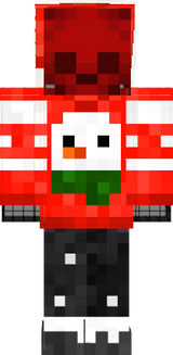Red Skeleton Christmas
