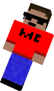 Preview of texture: minecraft cool dude