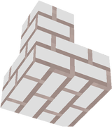 white brick