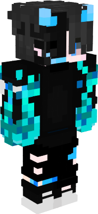Preview of texture: blacke and blue 
