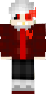 Underfell Sans the skeleton(human)