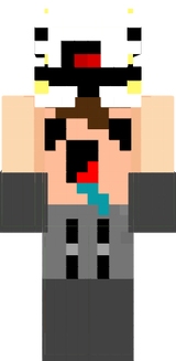 funny boy with cakesausages