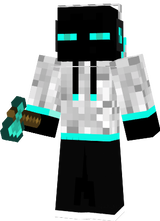 Light Blue [Enderman] Hoodie 