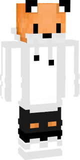 Fox Hoody Minecraft skin